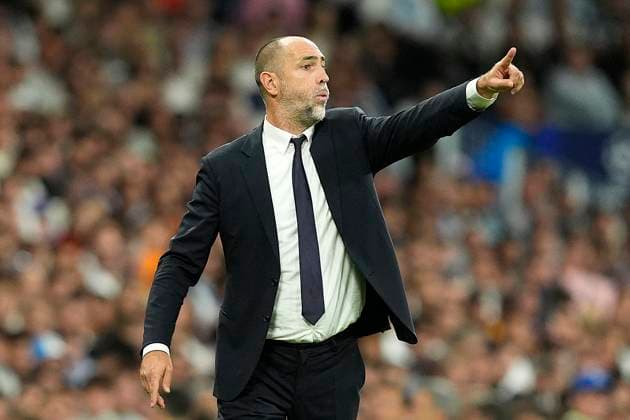 REAL MADRID CF v JUVENTUS. CHAMPIONS LEAGUE 2025 2026. MATCHDAY 3. Juventus coach Igor Tudor during Champions League 2025 2026, Matchday 3. October 22 ,2025. (ALTERPHOTOS Acero) MadridSpain  Copyright: xAcerox