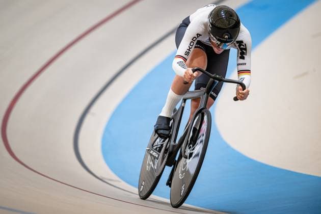 PRÖPSTER Alessa-Catriona: UCI Track cycling, Rad, Radsport, Bahnrad, Bahn World Championships 2025 PRÖPSTER Alessa-Catriona ( GER ) Germany Querformat - quer - horizontal - Landscape - Event Veranstaltung: UCI Track Cycling World Championships 2025 - Category Kategorie: Cycling - Track Cycling World Championships - Elite Women - Location Ort: South America Chile - Santiago de Chile - Velodromo Parque Penalolen Instituto - Discipline: Team Sprint - Distance: ... m - Date Datum: 22.10.2025 Wednesday Day 1 -