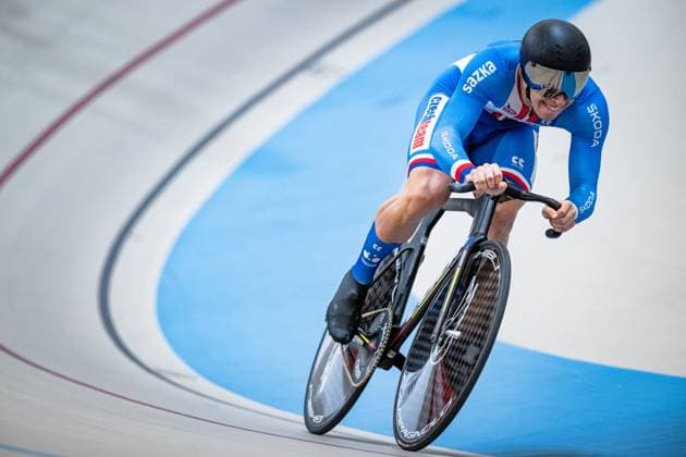 TAMME Matej, TOPINKA Dominik, PETERKA David: UCI Track cycling, Rad, Radsport, Bahnrad, Bahn World Championships 2025 TAMME Matej - TOPINKA Dominik - PETERKA David ( CZE ) Czech Republic Querformat - quer - horizontal - Landscape - Event Veranstaltung: UCI Track Cycling World Championships 2025 - Category Kategorie: Cycling - Track Cycling World Championships - Elite men - Location Ort: South America Chile - Santiago de Chile - Velodromo Parque Penalolen Instituto - Discipline: Team Sprint - Distance: ... m - Date Datum: 22.10.2025 Wednesday Day 1 -