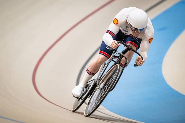 TRUMAN Joseph, RICHARDSON Matthew, LEDINGHAM-HORN Harry: UCI Track cycling, Rad, Radsport, Bahnrad, Bahn World Championships 2025 TRUMAN Joseph - RICHARDSON Matthew - LEDINGHAM-HORN Harry ( GBR ) Great Britain Querformat - quer - horizontal - Landscape - Event Veranstaltung: UCI Track Cycling World Championships 2025 - Category Kategorie: Cycling - Track Cycling World Championships - Elite men - Location Ort: South America Chile - Santiago de Chile - Velodromo Parque Penalolen Instituto - Discipline: Team Sprint - Distance: ... m - Date Datum: 22.10.2025 Wednesday Day 1 -