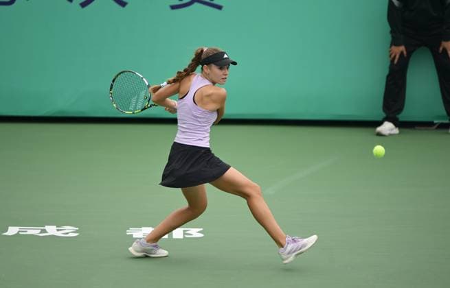 2025 ITF World Tennis Tour Junior Finals Chengdu , China Hannah Klugmann (GBR) vs Jana Kovackova (CZE)