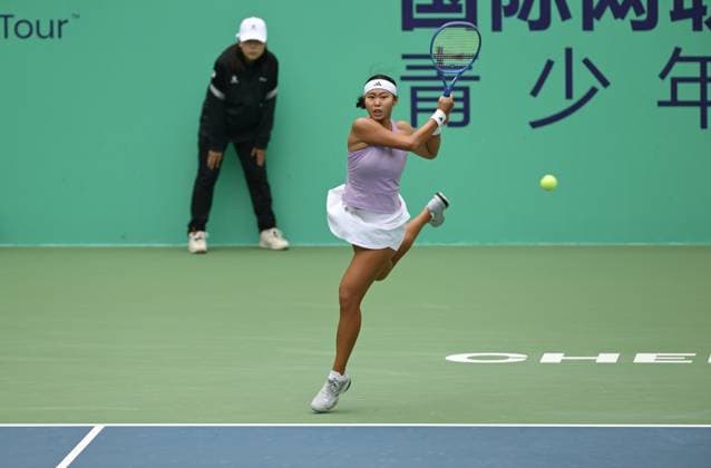 2025 ITF World Tennis Tour Junior Finals Chengdu , China Mia Pohankova (SVK) vs Ruien Zhang (CHN)