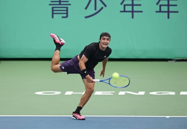 2025 ITF World Tennis Tour Junior Finals Chengdu , China Andres Santamarta Roig (ESP) vs Jack Kennedy (USA)