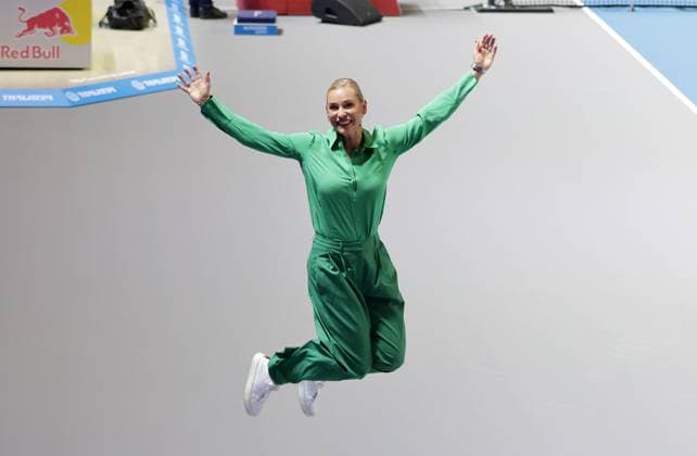 TENNIS - ATP, Tennis Herren Erste Bank Open VIENNA,AUSTRIA,23.OCT.25 - TENNIS - ATP World Tour, Erste Bank Open. Image shows Barbara Schett Eagle .  GEPAxpictures xWalterxLuger