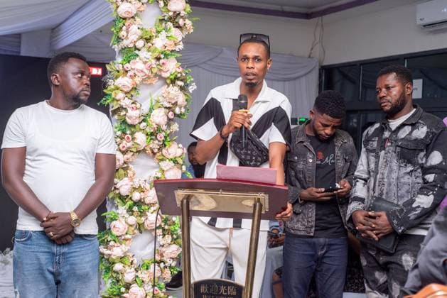 The funeral ceremony of Robert Lukaku, father of Belgian soccer players Romelu and Jordan Lukaku, in Kinshasa, DR Congo, on Thursday 23 October 2025. Roger Lukaku passed away on 28 September at the age of 58 in Kinshasa.  x137693209x