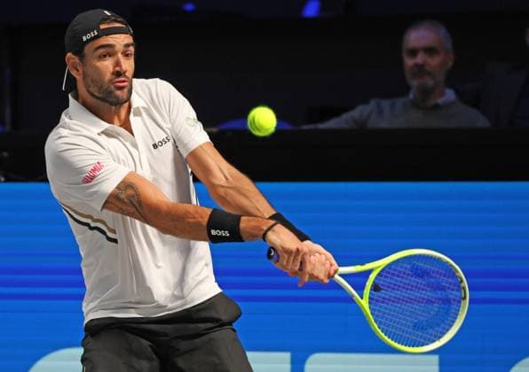 Tennis, ERSTE BANK OPEN 2025 Matteo Berrettini (ITA), Vienna, Austria, October 23, 2025. Photo Felice Calabro  Copyright: xFelicexCalabro x xipa-agency.netx xFELICExCALABRO x IPA_Agency_IPA66970902