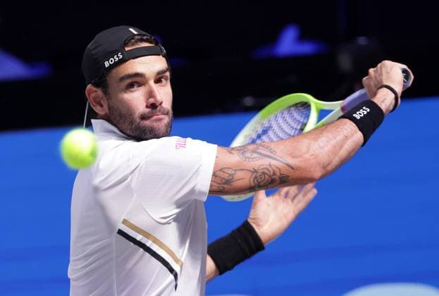 TENNIS - ATP, Tennis Herren Erste Bank Open VIENNA,AUSTRIA,23.OCT.25 - TENNIS - ATP World Tour, Erste Bank Open. Image shows Matteo Berrettini (ITA).  GEPAxpictures xWalterxLuger
