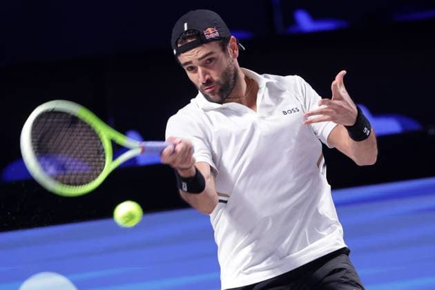 TENNIS - ATP, Tennis Herren Erste Bank Open VIENNA,AUSTRIA,23.OCT.25 - TENNIS - ATP World Tour, Erste Bank Open. Image shows Matteo Berrettini (ITA).  GEPAxpictures xWalterxLuger