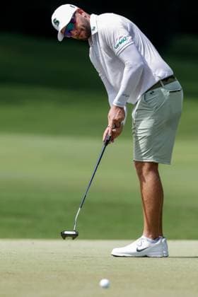 International Series golf in the Philippines Dean Burmester of South Africa competes during the International Series Philippines in Sta. Elena Golf & Country Club, Laguna, south of Manila, Philippines on October 23, 2025. The tournament will run from October 23 to 26, 2025. LAGUNA PHILIPPINES  Copyright: xMatrixxImages MarkxCristinox