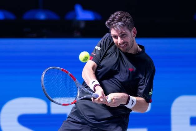 Cameron Norrie (GBR) Tennis - ERSTE BANK OPEN 2025 - ATP, Tennis Herren 500 - Stadthalle - Wien - - Oesterreich - 23 October 2025. Copyright: xJuergenxHasenkopfx
