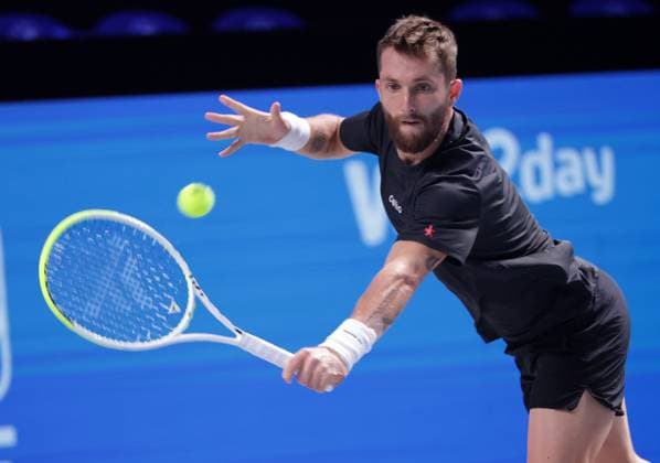 TENNIS - ATP, Tennis Herren Erste Bank Open VIENNA,AUSTRIA,23.OCT.25 - TENNIS - ATP World Tour, Erste Bank Open. Image shows Corentin Moutet (FRA).  GEPAxpictures xWalterxLuger