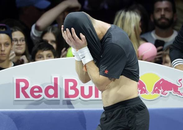 TENNIS - ATP, Tennis Herren Erste Bank Open VIENNA,AUSTRIA,23.OCT.25 - TENNIS - ATP World Tour, Erste Bank Open. Image shows Corentin Moutet (FRA).  GEPAxpictures xWalterxLuger