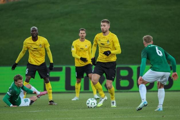 Football Mens. Conference League. Breidablik - KuPS. Iceland. 23. 10. 25. Laugardalsvolluir, Reykjavik Copyright: xx 1J8A2941