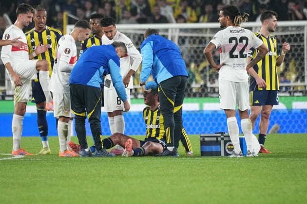 Edson Alvarez of Fenerbahce, during the UEFA Europa League league phase match between Fenerbahce SK and VfB Stuttgart, in Istanbul, Turkey, 23 October 2025. ( Copyright: DepoxPhotos 18870437