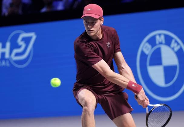 TENNIS - ATP, Tennis Herren Erste Bank Open VIENNA,AUSTRIA,23.OCT.25 - TENNIS - ATP World Tour, Erste Bank Open. Image shows Jannik Sinner (ITA).  GEPAxpictures xWalterxLuger