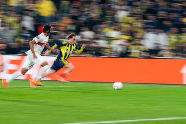Fenerbahce SK v VfB Stuttgart - UEFA Europa League 2025 26 League Phase MD3 Muhammed Kerem Akturkoglu of Fenerbahce is in action during the UEFA Europa League match between Fenerbahce and Stuttgart at the Chobani Stadium in City, Country , on October 23, 2025. Istanbul Istanbul Turkey  Copyright: xYagizxGurtugx originalFilename:gurtug-fenerbah251023_npom2.jpg