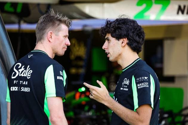 F1 - MEXICO CITY GRAND PRIX 2025 HULKENBERG Nico (ger), Stake F1 Team Kick C45,BORTOLETO Gabriel (bra), Stake F1 Team Kick C45, portrait during the 2025 Formula 1 Mexico City Grand Prix, 20th round of the 2025 FIA Formula One World Championship, WM, Weltmeisterschaft from October 24 to 26, 2025 on the Autodromo Hermanos Rodriguez, in Mexico City, Mexico - Mexico CityMexico Copyright: xFLORENTxGOODENx