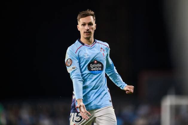 ESP: RC Celta de Vigo - OGC Nice UEFA Europa League. Matchday 3. Bryan Zaragoza of RC Celta during the UEFA Europa League match, between RC Celta de Vigo and OGC Nice, Matchday 3, Balaidos Stadium on October 23, 2025 in Vigo, Spain. kpng Copyright: xPedroxMinax xPRESSINx PM_2501023_CEL_NIC_2526_010