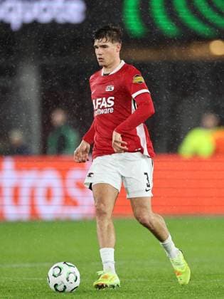 ALKMAAR - Wouter Goes of AZ Alkmaar during the UEFA Conference League match between AZ Alkmaar and Slovan Bratislava at the AFAS Stadium on October 23, 2025, in Alkmaar, Netherlands. ANP BART STOUTJESDIJK UEFA Conference League 2025-2026 xVIxANPxSportx xxANPxIVx 540092263 originalFilename: 540092263.jpg