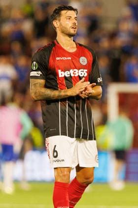 Bernardo Lopes seen during UEFA Conference League league phase game between team of Lincoln Red Imps and Lech Poznan (Maciej Rogowski Ball Raw Images) Gibraltar Europa Sports Comples Gibraltar Copyright: xMaciejxRogowskix maciejrogowski_lincolnlech25_26-66
