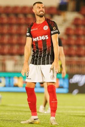 Christian Rutjens seen during UEFA Conference League league phase game between team of Lincoln Red Imps and Lech Poznan (Maciej Rogowski Ball Raw Images) Gibraltar Europa Sports Comples Gibraltar Copyright: xMaciejxRogowskix maciejrogowski_lincolnlech25_26-68