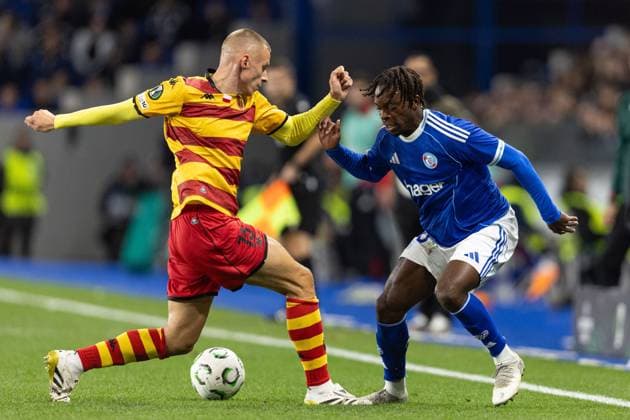 2025.10.23 Strasbourg Liga Konferencji UEFA kolejka 2 sezon 2025 2026 Racing Strasbourg - Jagiellonia Bialystok Nz Norbert Wojtuszek Foto Sathire KELPA ArenaAkcji 2025.10.23 Strasbourg football UEFA Conference League round 2 season 2025 2026 match Racing Strasbourg - Jagiellonia Bialystok Credit: Sathire KELPA ArenaAkcji NEWSPIX.PL --- newspix.pl 