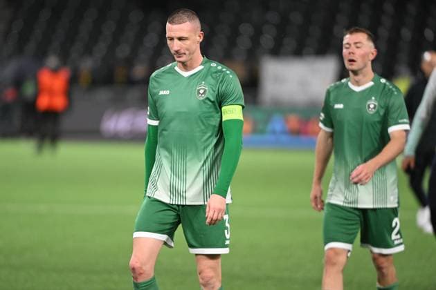 BERN, SWITZERLAND - OCTOBER 23: Anton Nedyalkov of Ludogorets l) is is disappointed after the defeat during the UEFA Europa League 2025 26 League Phase MD3 match between BSC Young Boys and PFC Ludogorets 1945 at Stadion Wankdorf on October 23, 2025 in Bern, Switzerland. Bern Stadion Wankdorf Bern Switzerland Copyright: xJustPictures.ch ManuelxWinterbergerx jp-en-EuSpIm-MWI_4455