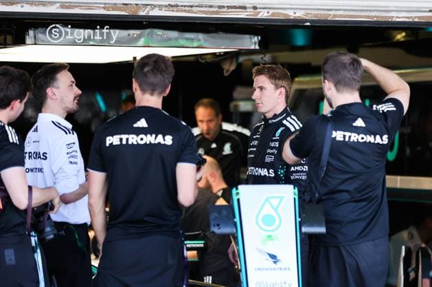 F1 - MEXICO CITY GRAND PRIX 2025 VESTI Frederik (den), Junior Driver of Mercedes AMG F1 Team, portrait during the 2025 Formula 1 Mexico City Grand Prix, 20th round of the 2025 FIA Formula One World Championship, WM, Weltmeisterschaft from October 24 to 26, 2025 on the Autodromo Hermanos Rodriguez, in Mexico City, Mexico - Mexico CityMexico  Copyright: xDPPIx