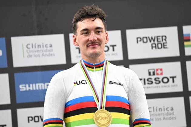 23-10-2025 World Championships Elite Track; Giornata 02; 2025, Germany; Augenstein, Moritz; Santiago Del Cile - Velodromo Penalolen; 