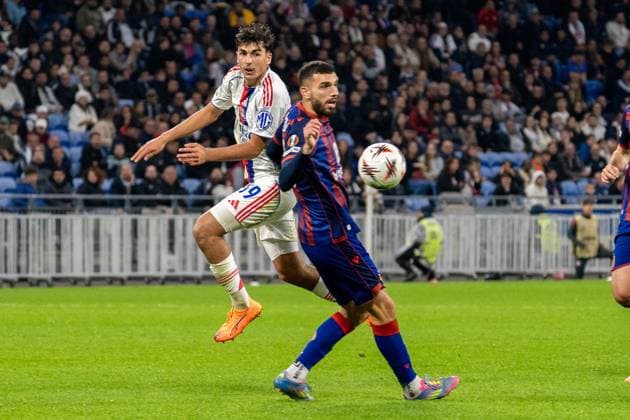 Lyon, France, October 23th 2025 Mathys De Carvalho (39 Lyon) during the Europa League football match between Olympique Lyon and FC Basel 1893 at OL Stadium in Lyon, France. Pascal von Büren (Pascal von Büren SPP) Copyright: xPascalxvonxBürenx xSPPx spp-en-PaVoBSp-PAVO_Lyon-63