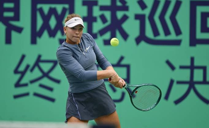 2025 ITF World Tennis Tour Junior Finals Chengdu , China Kristina Penickova (USA) vs Charo Banuls (ESP)