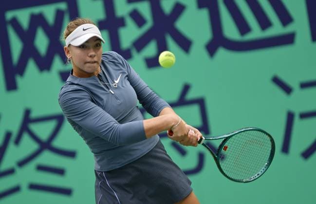 2025 ITF World Tennis Tour Junior Finals Chengdu , China Kristina Penickova (USA) vs Charo Banuls (ESP)