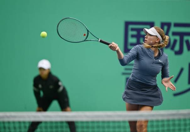 2025 ITF World Tennis Tour Junior Finals Chengdu , China Kristina Penickova (USA) vs Charo Banuls (ESP)