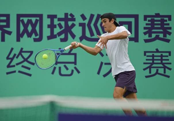 2025 ITF World Tennis Tour Junior Finals Chengdu , China Andres Santamarta Roig (ESP) vs Max Schoenhaus (GER)