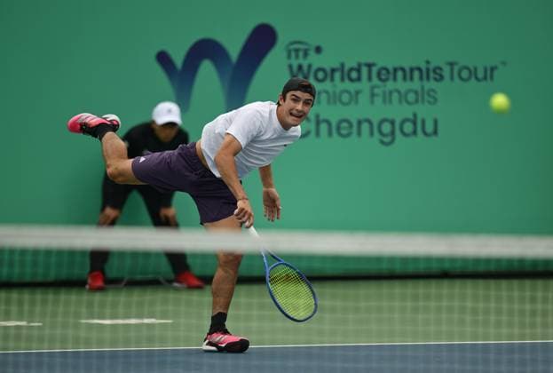 2025 ITF World Tennis Tour Junior Finals Chengdu , China Andres Santamarta Roig (ESP) vs Max Schoenhaus (GER)