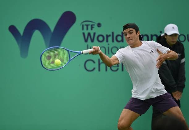 2025 ITF World Tennis Tour Junior Finals Chengdu , China Andres Santamarta Roig (ESP) vs Max Schoenhaus (GER)