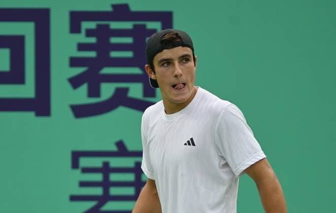 2025 ITF World Tennis Tour Junior Finals Chengdu , China Andres Santamarta Roig (ESP) vs Max Schoenhaus (GER)