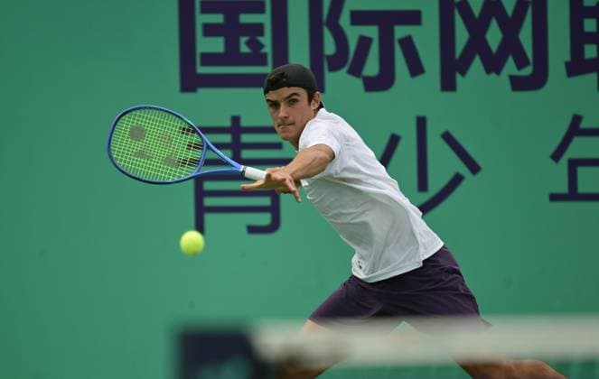 2025 ITF World Tennis Tour Junior Finals Chengdu , China Andres Santamarta Roig (ESP) vs Max Schoenhaus (GER)