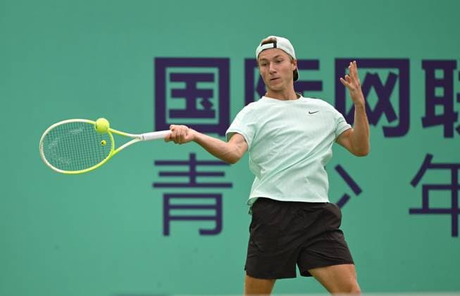 2025 ITF World Tennis Tour Junior Finals Chengdu , China Andres Santamarta Roig (ESP) vs Max Schoenhaus (GER)
