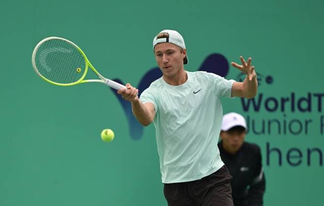 2025 ITF World Tennis Tour Junior Finals Chengdu , China Andres Santamarta Roig (ESP) vs Max Schoenhaus (GER)