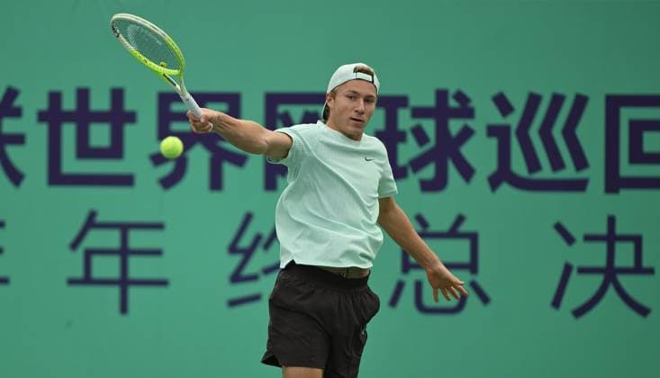 2025 ITF World Tennis Tour Junior Finals Chengdu , China Andres Santamarta Roig (ESP) vs Max Schoenhaus (GER)