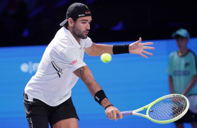 TENNIS - ATP, Tennis Herren Erste Bank Open VIENNA,AUSTRIA,24.OCT.25 - TENNIS - ATP World Tour, Erste Bank Open. Image shows Matteo Berrettini (ITA).  GEPAxpictures xWalterxLuger