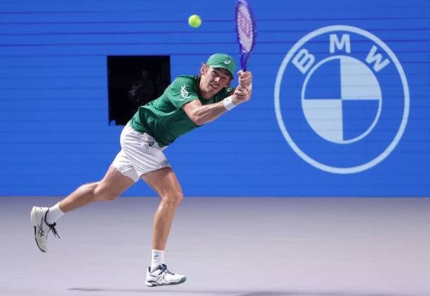 TENNIS - ATP, Tennis Herren Erste Bank Open VIENNA,AUSTRIA,24.OCT.25 - TENNIS - ATP World Tour, Erste Bank Open. Image shows Alex de Minaur (AUS).  GEPAxpictures xWalterxLuger