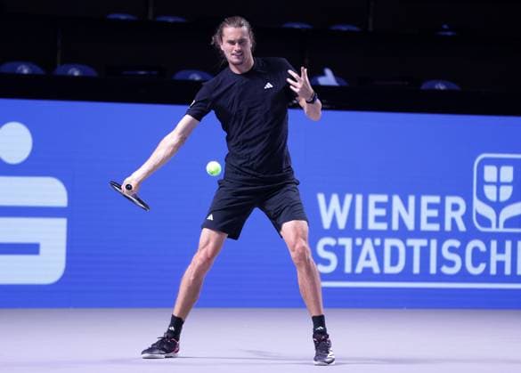 TENNIS - ATP, Tennis Herren Erste Bank Open VIENNA,AUSTRIA,24.OCT.25 - TENNIS - ATP World Tour, Erste Bank Open, training. Image shows Alexander Zverev (GER).  GEPAxpictures xWalterxLuger