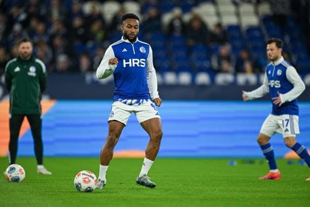 24.10.2025, Fussball, 2. Bundesliga, Saison 2025 2026, 10. Spieltag, FC Schalke 04 - SV Darmstadt, Moussa Sylla (FC Schalke 04) xRHR-FOTO YYx