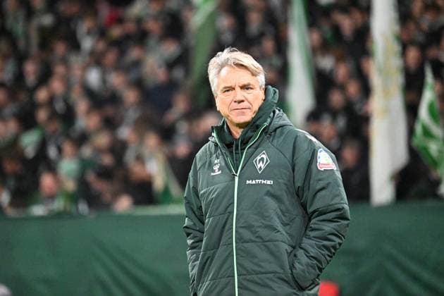 GER, 1. FBL, SV Werder Bremen vs Union Berlin 24.10.2025, Weserstadion, Bremen, GER, 1. FBL, SV Werder Bremen vs Union Berlin im Bild Horst Steffen (SV Werder Bremen Trainer);