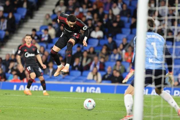 Spanish La Liga EA Sports soccer match between Real Sociedad and Sevilla at Reale Arena Stadium in San Sebastian, Spain 24 October 2025 900 Cordon Press  900 CordonxPress LOF - Real Sociedad vs Sevilla