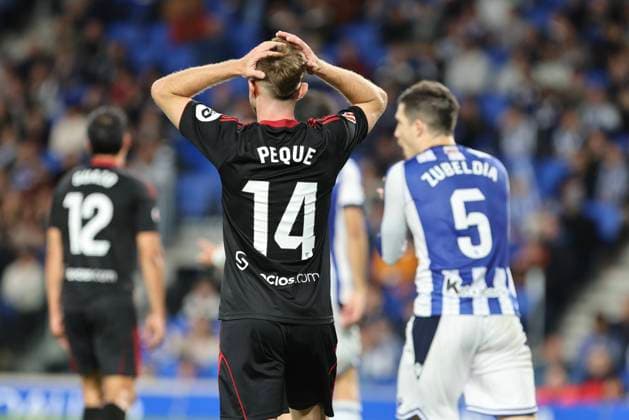 Spanish La Liga EA Sports soccer match between Real Sociedad and Sevilla at Reale Arena Stadium in San Sebastian, Spain 24 October 2025 900 Cordon Press  900 CordonxPress LOF - Real Sociedad vs Sevilla