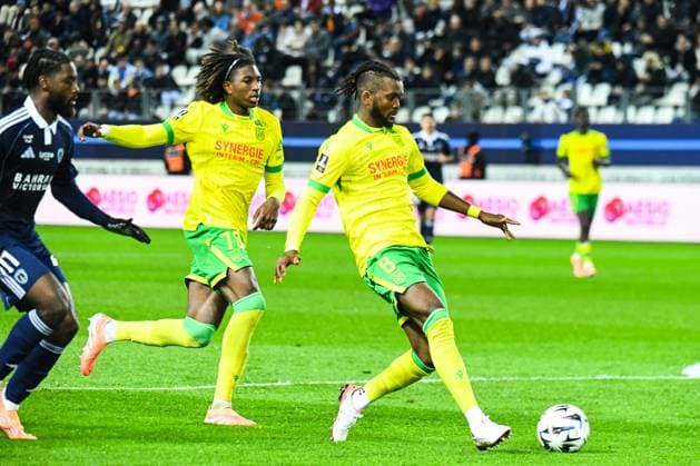FOOTBALL : Paris FC vs FC Nantes - Ligue 1 - JournÃ e 9 - 24 10 2025 Chidozie Awaziem (FC NANTES) ParisFrance  Copyright: xBaptistexAutissierx