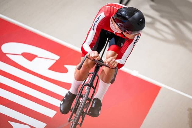 SCHMIDBAUER Maximilian: UCI Track cycling, Rad, Radsport, Bahnrad, Bahn World Championships 2025 SCHMIDBAUER Maximilian ( AUT ) Austria Querformat - quer - horizontal - Landscape - Event Veranstaltung: UCI Track Cycling World Championships 2025 - Category Kategorie: Cycling - Track Cycling World Championships - Elite Men - Location Ort: South America Chile - Santiago de Chile - Velodromo Parque Penalolen Instituto - Discipline: Points Race - Distance: 40 km - Date Datum: 24.10.2025 Thursday Day 3 -